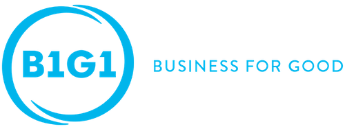 Logo of B1G1: Business for Good